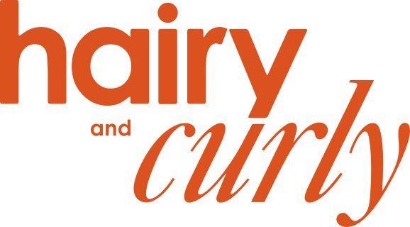 hairy and curly